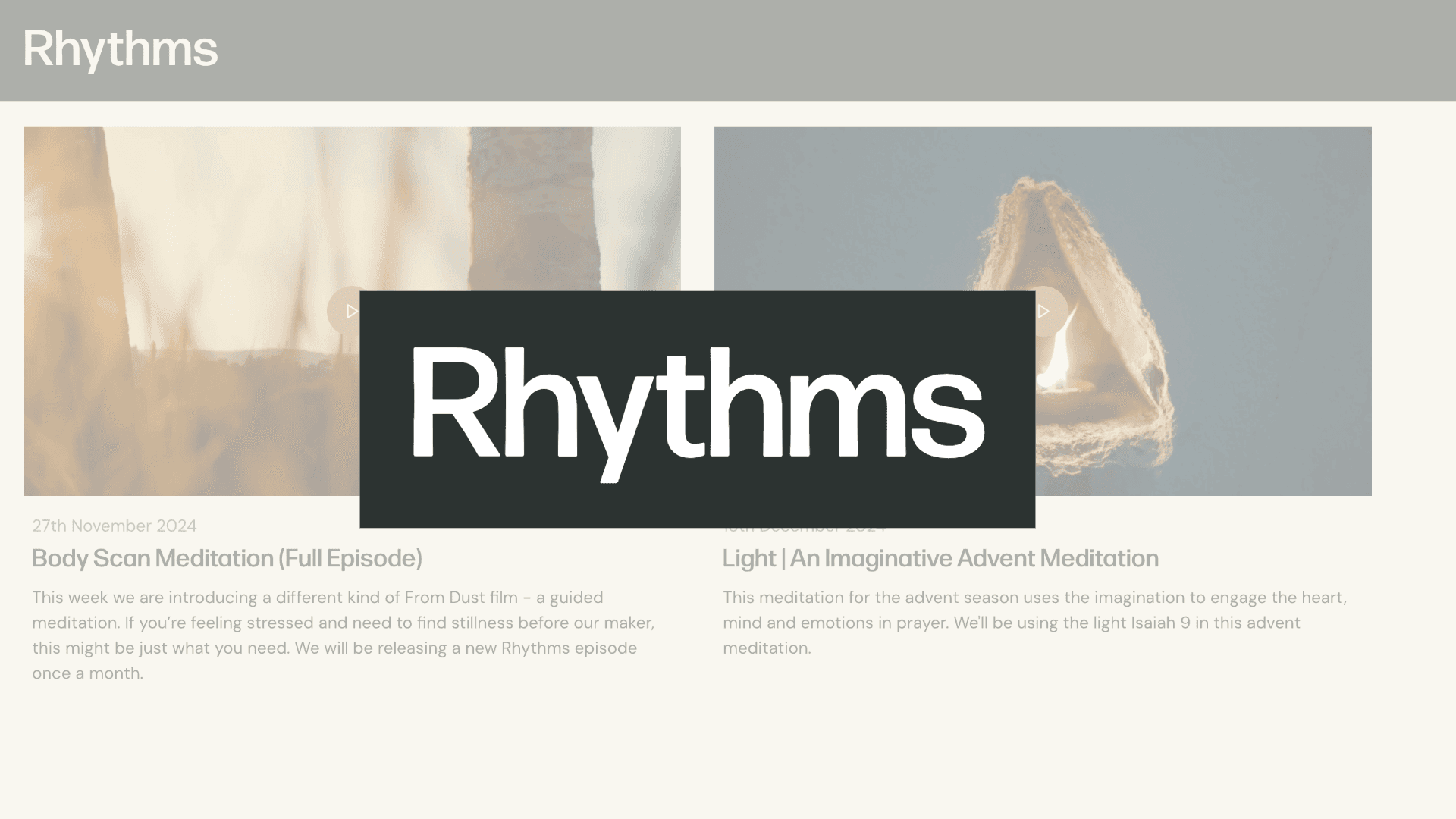 Rhythms